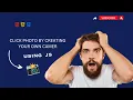 Create your own camera using javascript and save photo in your system HTML CSS JS