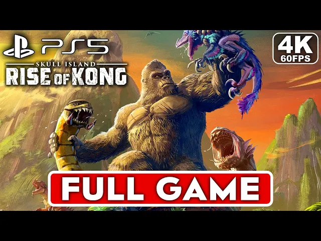 SKULL ISLAND RISE OF KONG Gameplay Walkthrough Part 1 FULL GAME [4K 60FPS PS5] - No Commentary