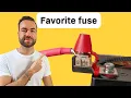 Marine Rated Battery Fuse MRBF With Fuse and Cable Sizing