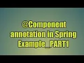 54 Component annotation in Spring - PART1