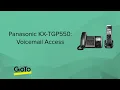 Download Lagu Panasonic KX-TGP550: Voicemail Access