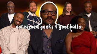 ryan coogler and his esteemed sinners cast of geeks and goofballs