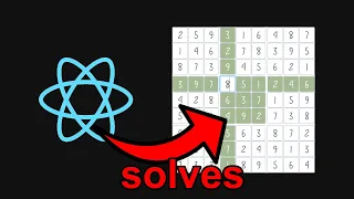Sudoku Solver React js Webapp