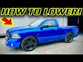 Lowering a RAM 1500 Pickup Truck