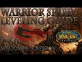 Classic WoW Warrior Speed Leveling Guide Weapon Progression Talents Macros Add-ons