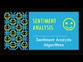 Sentiment Analysis Algorithms Keras Python