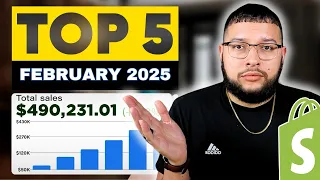 Top 5 Winning Dropshipping Products To Sell In February 2025!