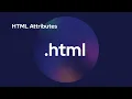 Download Lagu HTML Attributes