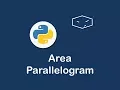 area of parallelogram in python
