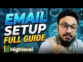 GoHighLevel Email Setup FULL TUTORIAL Step By Step
