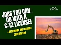 C-12 License - Update Earthwork and Paving Contractor Jobs Requirements and Exam Breakdown