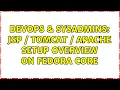 DevOps SysAdmins JSP Tomcat Apache setup overview on Fedora Core 2 Solutions