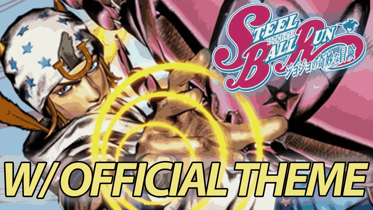 [STEEL BALL RUN] Johnny Joestar Ora Rush with OFFICIAL THEME