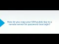Set Up SSH Key Authentication Password-less Login Made Easy AccuWeb Hosting