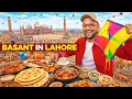Lagu Basant in Old Lahore | Kite Flying, Street Food \u0026 Badshahi Mosque Vibes