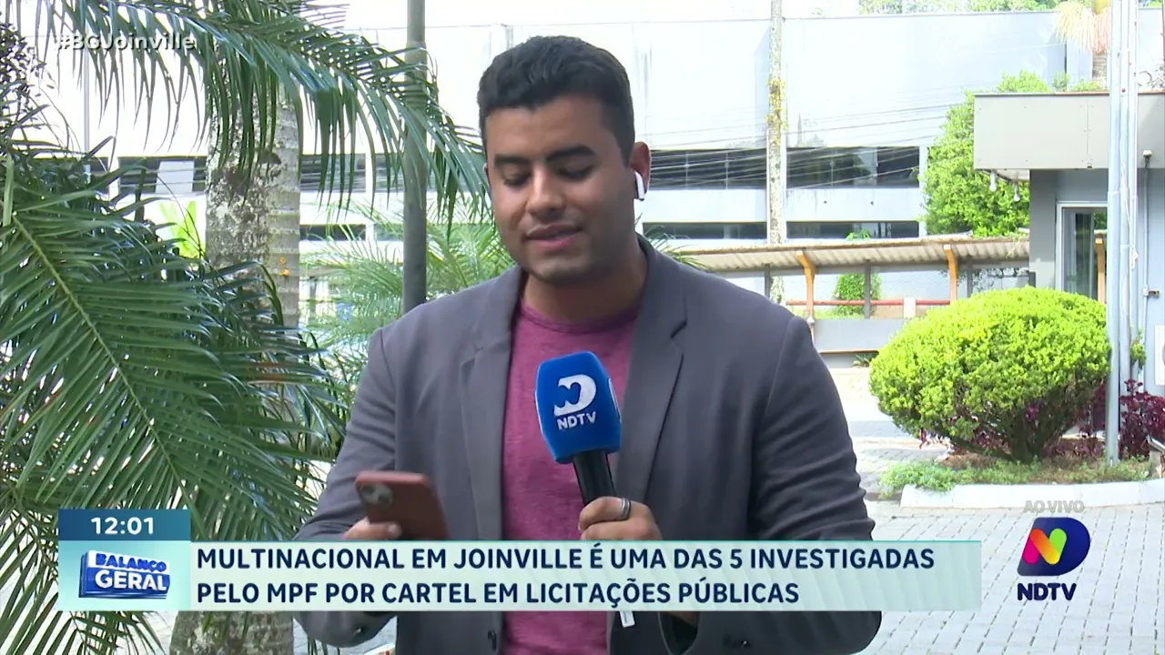 Multinacional em Joinville é uma das 5 investigadas pelo MPF por cartel em licitações públicas