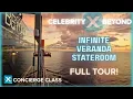 Celebrity Beyond Infinite Veranda Stateroom Tour - Full Walkthrough