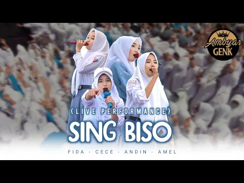 Download MP3 Sing Biso - Fida, Cece, Andin, Amel (Live Performance)