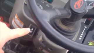 Mahindra 2555 Mode Switch Demonstration