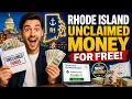 How to find unclaimed money in Rhode Island for free