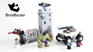 Lego Super Heroes 76041 The Hydra Fortress Smash - Lego Speed Build