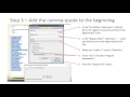 Using Regular Expressions to manage lists in SSMS