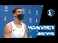 Mavs PostGame Interview Dwight Powell 21