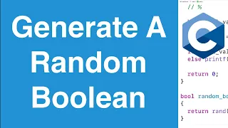 Generate A Random Boolean C Programming Example