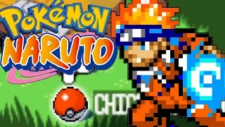 a naruto fan game naruto pokemon rom hack 