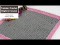 How to Tunisian Crochet Course Adding Border to Tunisian Crochet