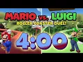 4 Minute Timer Mario vs Luigi Roller Coaster Super Mario World