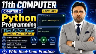 Introduction to Python 11th Class Computer Science Chapter 2 Python Programming Qais Ali Khan