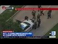 Suspect in custody after chase with Harris County Pct 3 deputies SkyEye13 shows