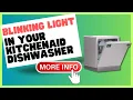 What Does the Clean Light Blinking Mean on Your KitchenAid Dishwasher