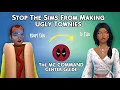 Stop The Sims 4 from Making Ugly Townies MC Command Center Guide