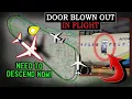 FUSELAGE BLOWN OUT MID-AIR Alaska Emergency at Portland