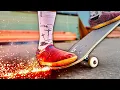 SKATEBOARD THAT SPARKS