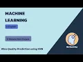 Wine Quality Prediction using KNN ML Beginners Project KNN 17 Min Project