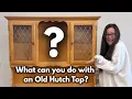 Download Lagu Flipping Furniture… literally! | DIY China Cabinet Top Makeover into Bookcase