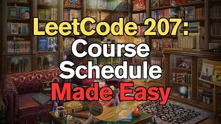 LeetCode 207 Course Schedule Made Easy For Complete Beginners - Python Tutorial