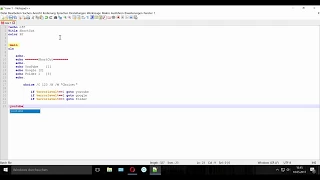 How to program a menu in Batch