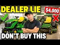 DO NOT BUY THESE MOWERS The 4 000 Dealer Lie