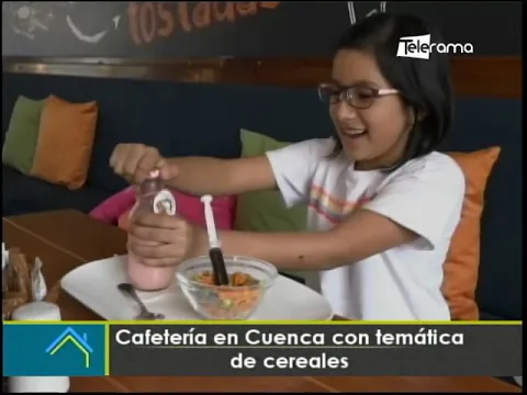 Cafetería en Cuenca con temática de cereales
