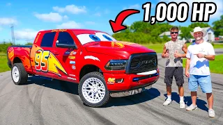 Surprising Friend with 1,000 HP Truck Build!