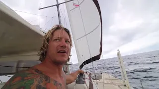 Heavy weather sailing through the Doldrums  |  Ep.50