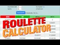 FREE Roulette Calculator Bet Probabilities