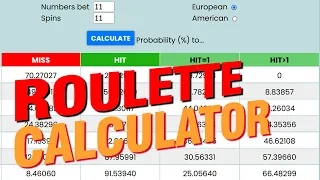 FREE Roulette Calculator Bet Probabilities