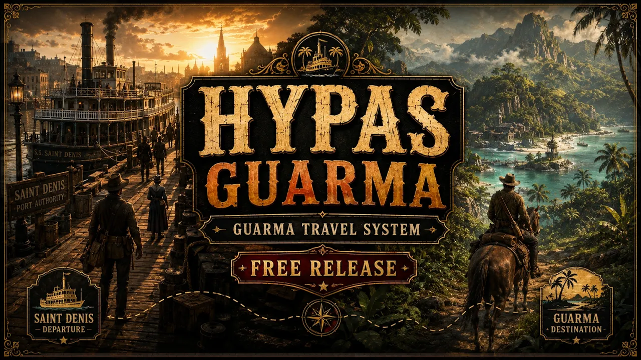 Hypas Guarma (RedM, VORP)  *FREE*
