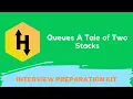 HackerRank Queues A Tale of Two Stacks problem solution in Python Interview Preparation Kit