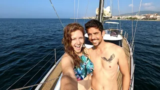 A DAY in the LIFE aboard a MILLION $$$ sailing YACHT [EP 148]